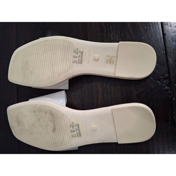 NWOB Stuart Weitzman Summer Slide in Rosewood/Size 6B - Picture 8 of 9